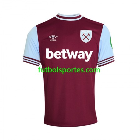 Camiseta West Ham United Primera Equipación 2024/2025